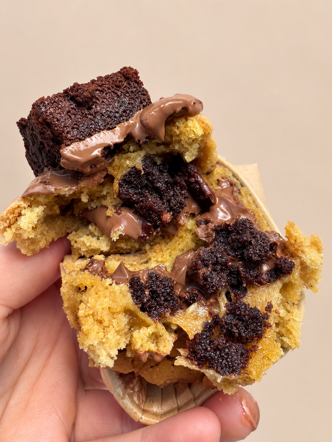 Brownie Cookie Pie