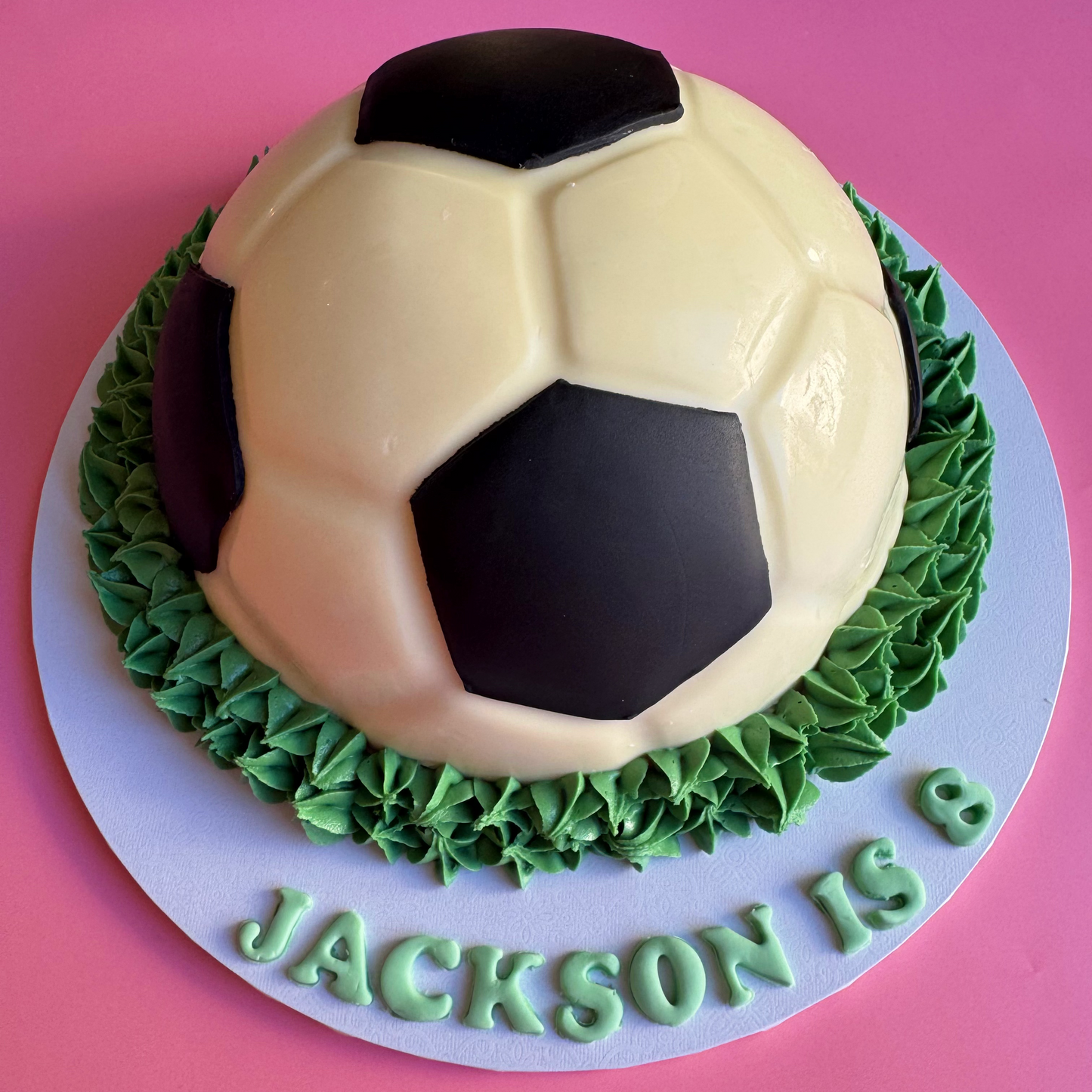 Soccer Ball Smash Cake