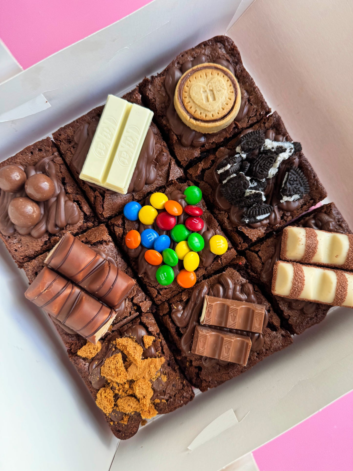 Mixed Topped Brownie