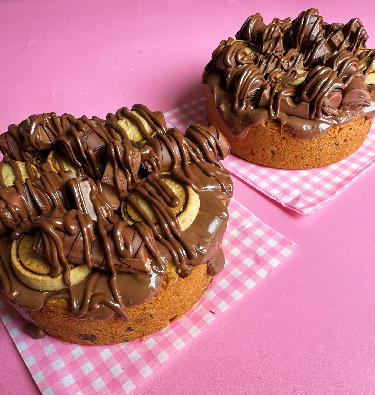 Nutella Kinder Cookie Cake