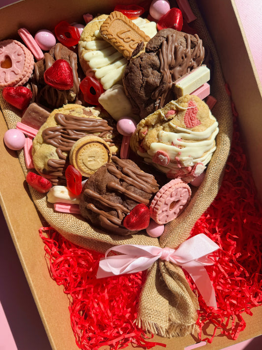 Valentines Day Cookie Bouquet
