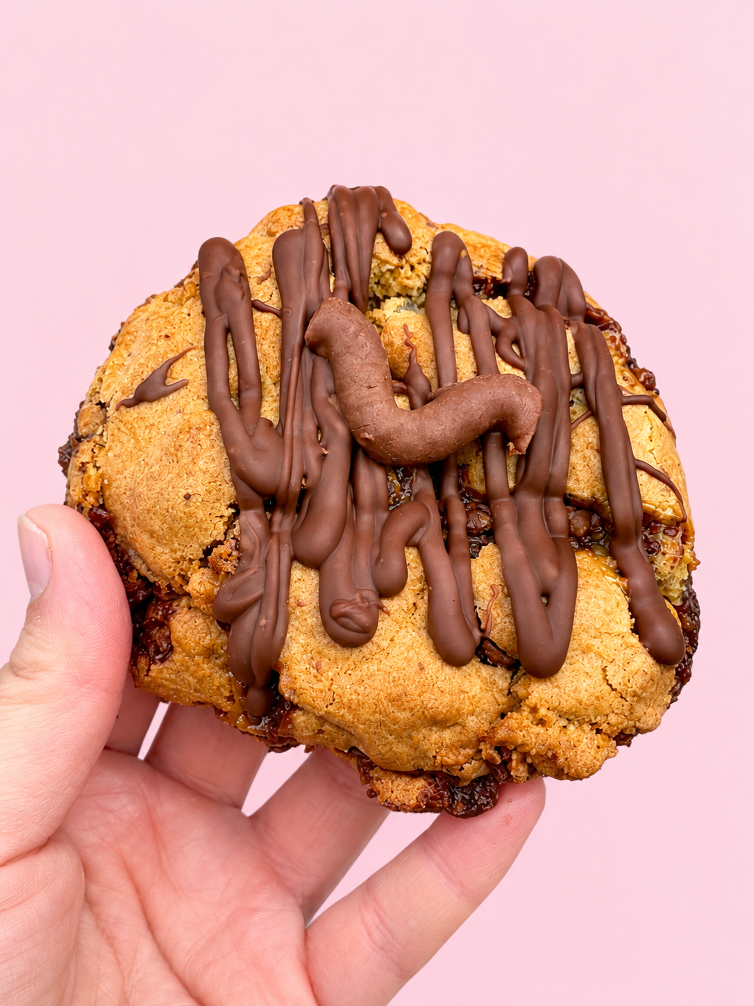 Curly Wurly Cookie
